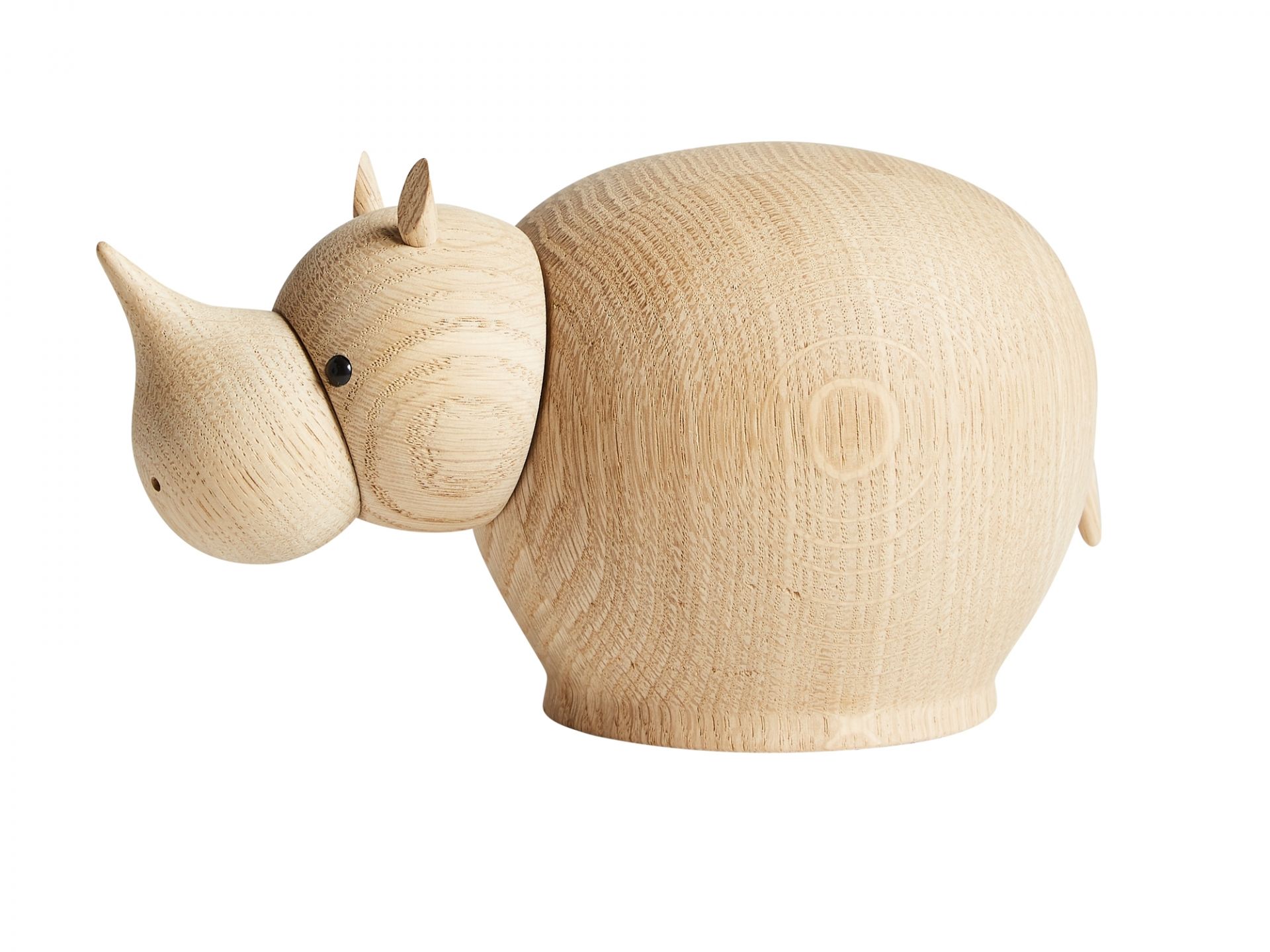 Rina Rhinoceros Nashorn Holzfigur medium Woud